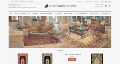 Desktop Screenshot of accentrugdecor.com