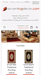 Mobile Screenshot of accentrugdecor.com